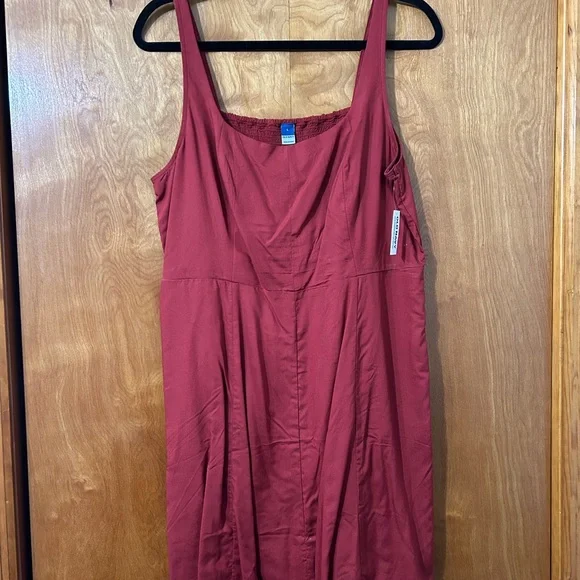 Old Navy Rust Red Mini Dress - Picture 1 of 4